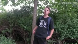 CZECH HUNTER 260 –  Hunk Enjoys A Good Bareback Pounding Out In The Wild
